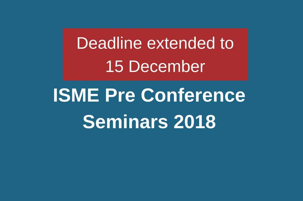 Preconference seminars lead up to the 33rd World Conference ISME